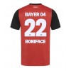 Bayer Leverkusen Victor Boniface #22 Hjemmedrakt 2024-25 Kortermet